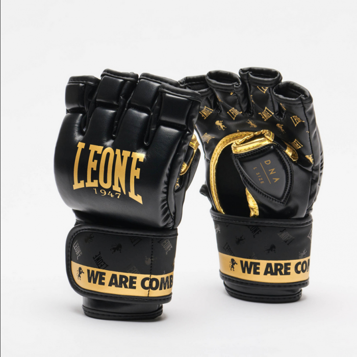 Leone - MMA GLOVES DNA / GP133 - Black/Gold